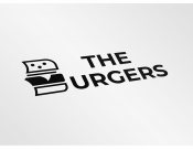 Projekt graficzny, nazwa firmy, tworzenie logo firm Logo dla lokalu THE BURGERS - heptagram
