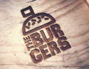 Projekt graficzny, nazwa firmy, tworzenie logo firm Logo dla lokalu THE BURGERS - noidobra