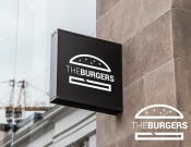 Projekt graficzny, nazwa firmy, tworzenie logo firm Logo dla lokalu THE BURGERS - PanGrafik