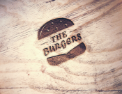 Projekt graficzny, nazwa firmy, tworzenie logo firm Logo dla lokalu THE BURGERS - Wiruz