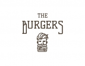 Projekt graficzny, nazwa firmy, tworzenie logo firm Logo dla lokalu THE BURGERS - Ivarti
