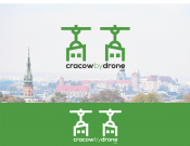 Projekt graficzny, nazwa firmy, tworzenie logo firm LOGO dla marki Cracow By Drone - jeskatoja