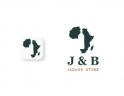 Projekt graficzny, nazwa firmy, tworzenie logo firm Logo sklepu alkoholowego w Afryce - jonaszpalubicki