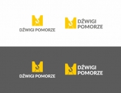 Projekt graficzny, nazwa firmy, tworzenie logo firm Logo dla nazwy Dźwigi Pomorze - edson