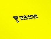 Projekt graficzny, nazwa firmy, tworzenie logo firm Logo dla nazwy Dźwigi Pomorze - noon