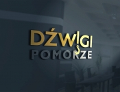 Projekt graficzny, nazwa firmy, tworzenie logo firm Logo dla nazwy Dźwigi Pomorze - tejeda