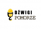 Projekt graficzny, nazwa firmy, tworzenie logo firm Logo dla nazwy Dźwigi Pomorze - delicatorum