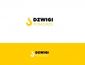 Projekt graficzny, nazwa firmy, tworzenie logo firm Logo dla nazwy Dźwigi Pomorze - karkruk