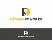 Projekt graficzny, nazwa firmy, tworzenie logo firm Logo dla nazwy Dźwigi Pomorze - embe