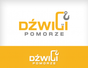Projekt graficzny, nazwa firmy, tworzenie logo firm Logo dla nazwy Dźwigi Pomorze - GraphicDesigner