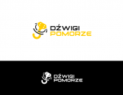 Projekt graficzny, nazwa firmy, tworzenie logo firm Logo dla nazwy Dźwigi Pomorze - Quavol