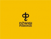 Projekt graficzny, nazwa firmy, tworzenie logo firm Logo dla nazwy Dźwigi Pomorze - malsta