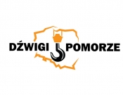 Projekt graficzny, nazwa firmy, tworzenie logo firm Logo dla nazwy Dźwigi Pomorze - alienmar
