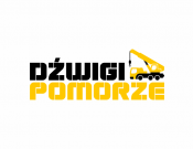 Projekt graficzny, nazwa firmy, tworzenie logo firm Logo dla nazwy Dźwigi Pomorze - LT.art
