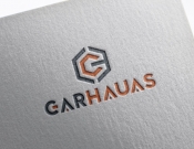 Projekt graficzny, nazwa firmy, tworzenie logo firm Firma GARHAUS - projekt loga - stone