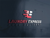 Projekt graficzny, nazwa firmy, tworzenie logo firm Logo Firmy Laundry  Express - Wiruz