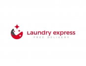 Projekt graficzny, nazwa firmy, tworzenie logo firm Logo Firmy Laundry  Express - MMgraf