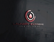 Projekt graficzny, nazwa firmy, tworzenie logo firm Logo Firmy Laundry  Express - stone