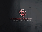 Projekt graficzny, nazwa firmy, tworzenie logo firm Logo Firmy Laundry  Express - stone
