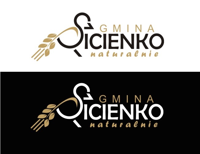 Projektowanie logo dla firm,  logo Gminy Sicienko, logo firm - gmina