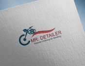 Projekt graficzny, nazwa firmy, tworzenie logo firm Logo dla detailingu motocyklowego - jaczyk