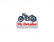 Projekt graficzny, nazwa firmy, tworzenie logo firm Logo dla detailingu motocyklowego - monteo