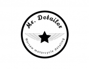 Projekt graficzny, nazwa firmy, tworzenie logo firm Logo dla detailingu motocyklowego - Smartakus
