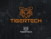 Projekt graficzny, nazwa firmy, tworzenie logo firm logo dla firmy TIGERTECH - evadesign