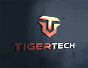Projekt graficzny, nazwa firmy, tworzenie logo firm logo dla firmy TIGERTECH - Wiruz
