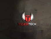 Projekt graficzny, nazwa firmy, tworzenie logo firm logo dla firmy TIGERTECH - GraphicDesigner