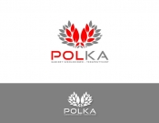 Projekt graficzny, nazwa firmy, tworzenie logo firm PolKa  - GraphicDesigner