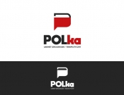 Projekt graficzny, nazwa firmy, tworzenie logo firm PolKa  - lora1705
