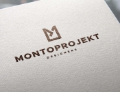Projekt graficzny, nazwa firmy, tworzenie logo firm Logotyp firmy projektującej wnętrza - JEDNOSTKA  KREATYWNA
