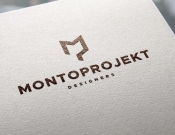 Projekt graficzny, nazwa firmy, tworzenie logo firm Logotyp firmy projektującej wnętrza - JEDNOSTKA  KREATYWNA