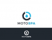 Projekt graficzny, nazwa firmy, tworzenie logo firm Logo myjni samochodowej - stone