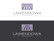 Projekt graficzny, nazwa firmy, tworzenie logo firm Logo dla plantacji lawendy - kwapien