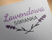 Projekt graficzny, nazwa firmy, tworzenie logo firm Logo dla plantacji lawendy - wild
