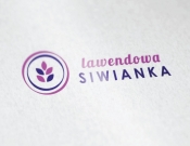 Projekt graficzny, nazwa firmy, tworzenie logo firm Logo dla plantacji lawendy - stone