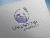 Projekt graficzny, nazwa firmy, tworzenie logo firm Logo dla plantacji lawendy - jaczyk