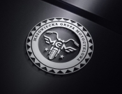 Projekt graficzny, nazwa firmy, tworzenie logo firm Logo dla Mazowieckiej Grupy Motocykl - stone