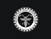 Projekt graficzny, nazwa firmy, tworzenie logo firm Logo dla Mazowieckiej Grupy Motocykl - stone