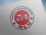 Projekt graficzny, nazwa firmy, tworzenie logo firm Logo dla Mazowieckiej Grupy Motocykl - jaczyk
