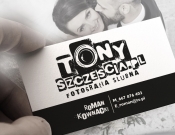 Projekt graficzny, nazwa firmy, tworzenie logo firm TonySzczescia.pl LOGO dla fotografa - timur