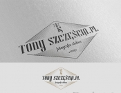 Projekt graficzny, nazwa firmy, tworzenie logo firm TonySzczescia.pl LOGO dla fotografa - calmant