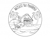 Projekt graficzny, nazwa firmy, tworzenie logo firm Logo domy wakacyjne nad morzem - damzys