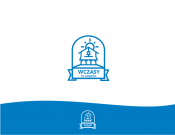 Projekt graficzny, nazwa firmy, tworzenie logo firm Logo domy wakacyjne nad morzem - felipewwa