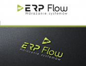 Projekt graficzny, nazwa firmy, tworzenie logo firm Logo marki firmy: ERP Flow - P.art44