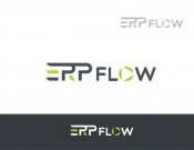 Projekt graficzny, nazwa firmy, tworzenie logo firm Logo marki firmy: ERP Flow - stone