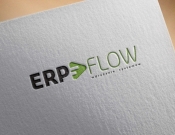 Projekt graficzny, nazwa firmy, tworzenie logo firm Logo marki firmy: ERP Flow - JEDNOSTKA  KREATYWNA