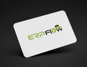 Projekt graficzny, nazwa firmy, tworzenie logo firm Logo marki firmy: ERP Flow - Blanker